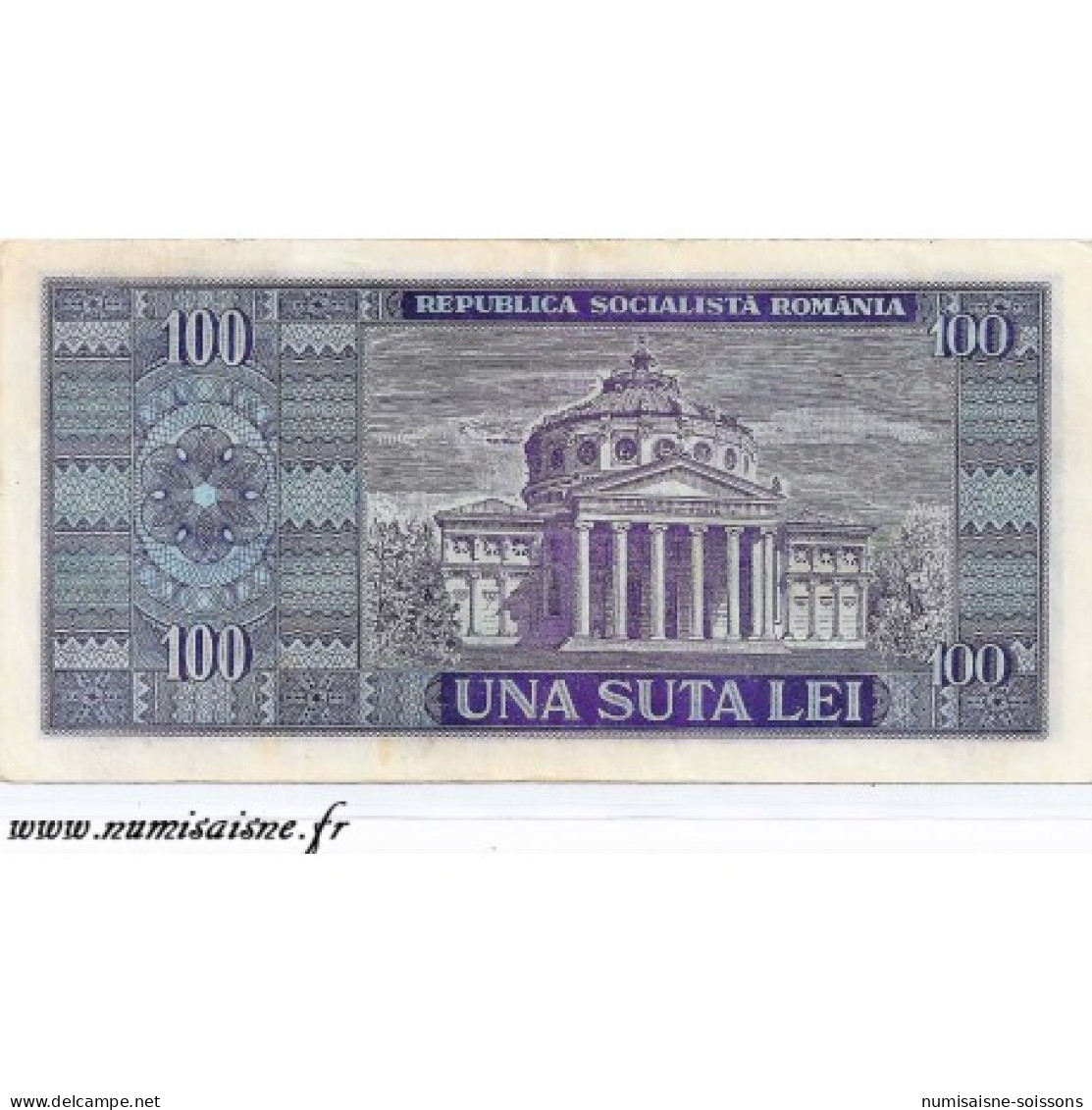 ROUMANIE - PICK 97 - 100 Lei - 1966 - TTB - Romania