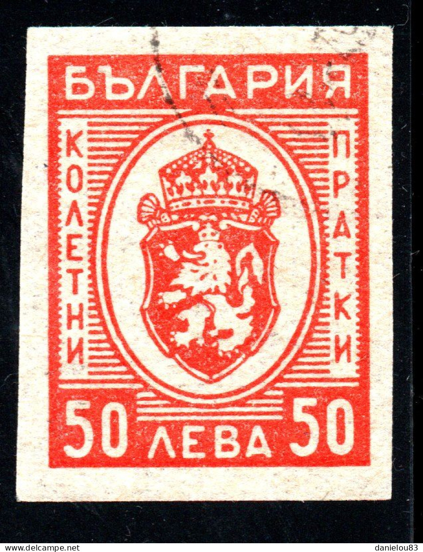 Timbre De Bulgarie,Stamp Bulgaria - Colis Postaux - 50 Лева Année 1944 YT N° 24 - Usati