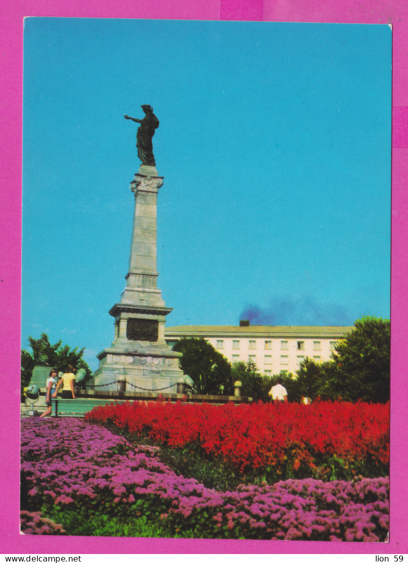 310290 / Bulgaria - Rousse Ruse - Monument Of Liberty In Rousse (1900s) Italian Sculptor Arnaldo Zocchi PC Bulgarie - Monuments