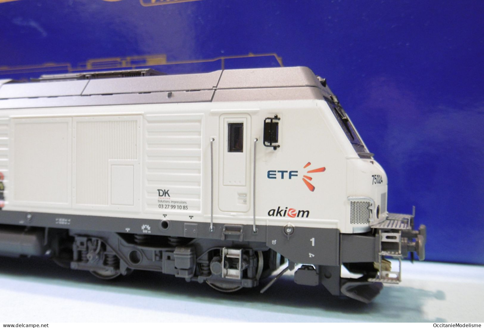 Oskar - Locomotive Diesel BB 75024 ETF AKIEM CFBS Réf. OS7504 Neuf NBO HO 1/87 - Locomotieven