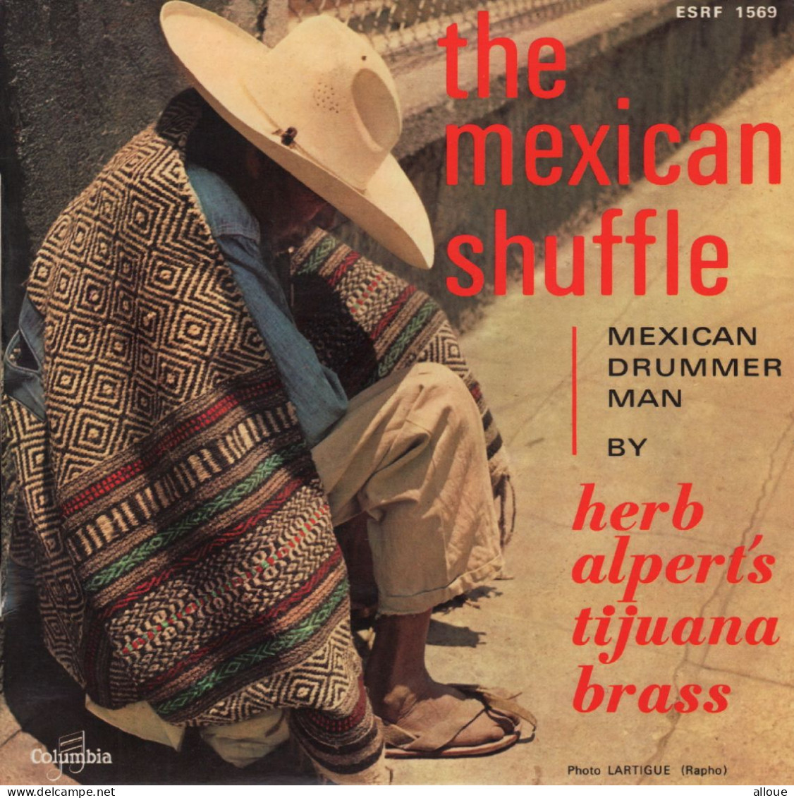 HERB ALPERT'S TIJUANA BRASS - FR EP - THE MEXICAN SHUFFLE + 3 - Musiques Du Monde