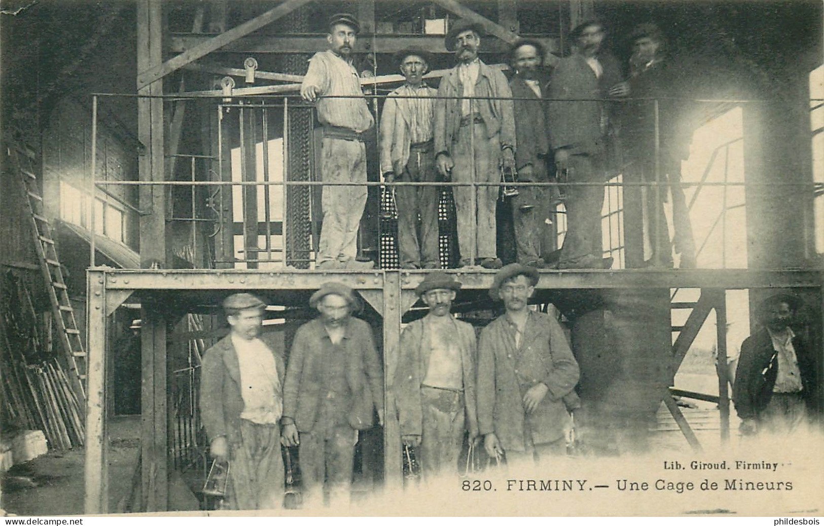 LOIRE  FIRMINY   Une Cage De Mineurs - Firminy