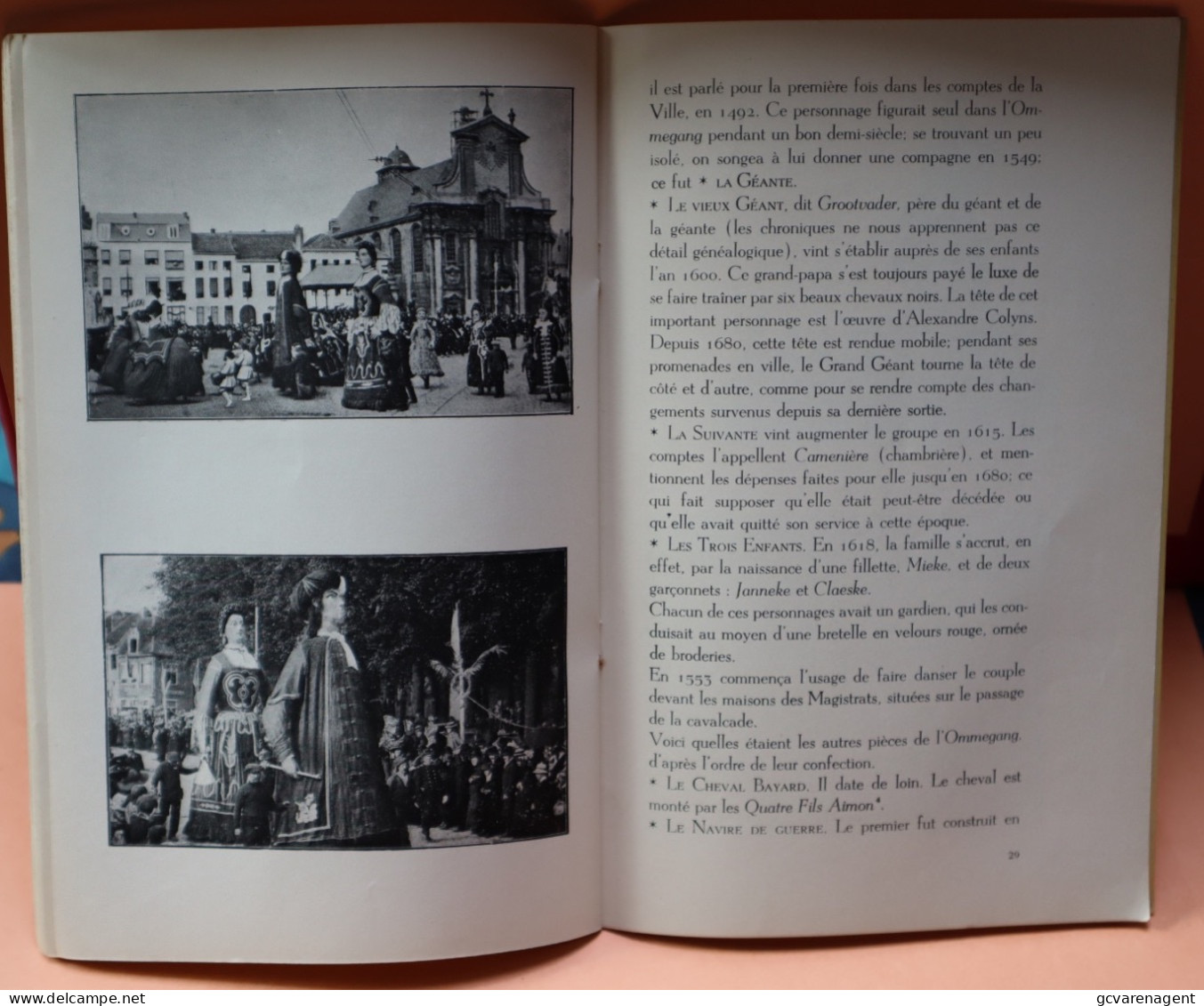 LES PROCESSIONS CORTEGES CAVALCADES DE MALINES L'OMMEGANG ET L'HISTOIRE DE OP SIGNORKE  ZIE BESCHRIJF - Mechelen