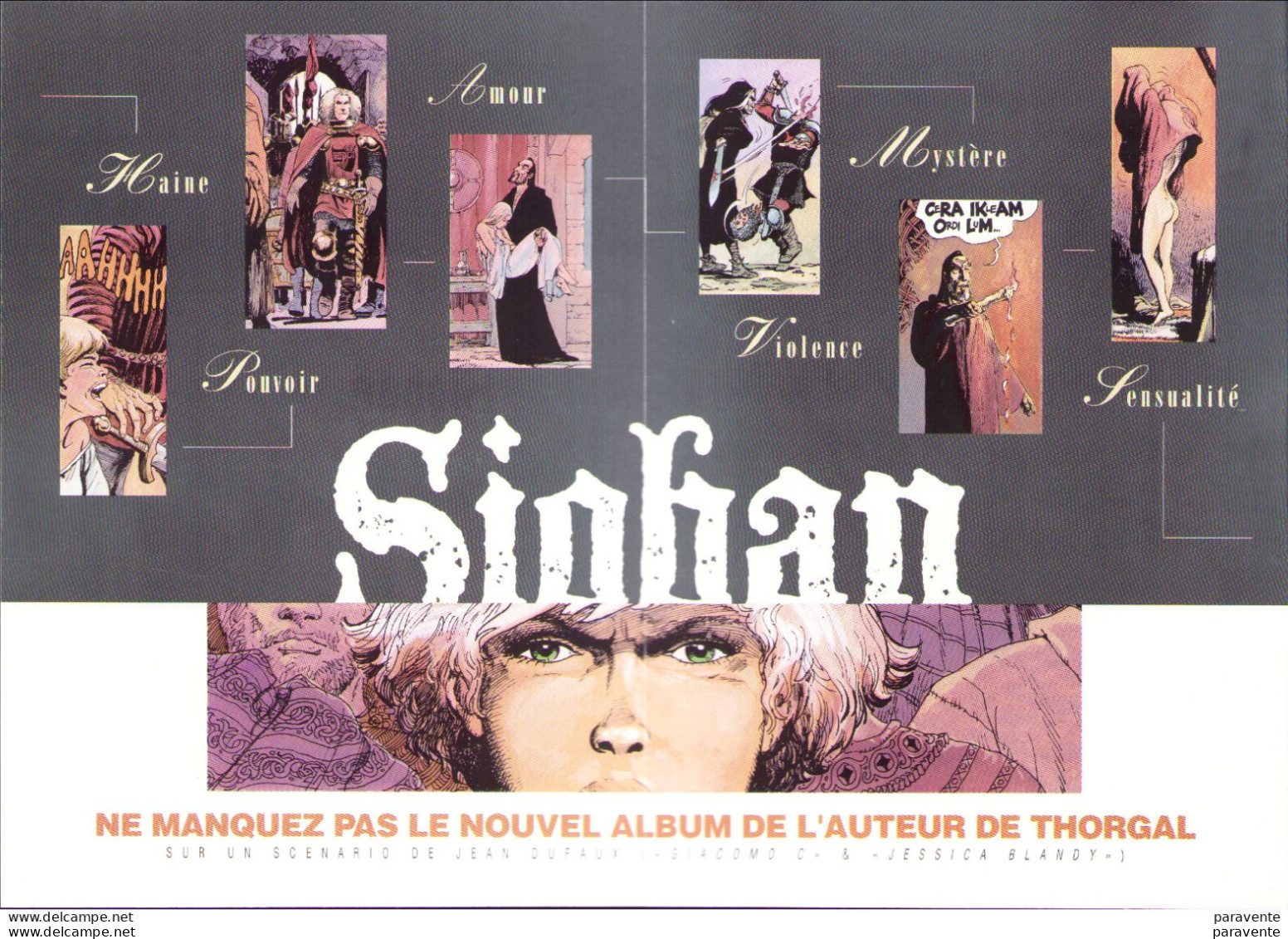 ROSINSKI , Lot SIOBAN : Depliant SIOBAN 1 + Plaquette SIOBAN 2 + Flyer SIOBAN 3 - Otros & Sin Clasificación