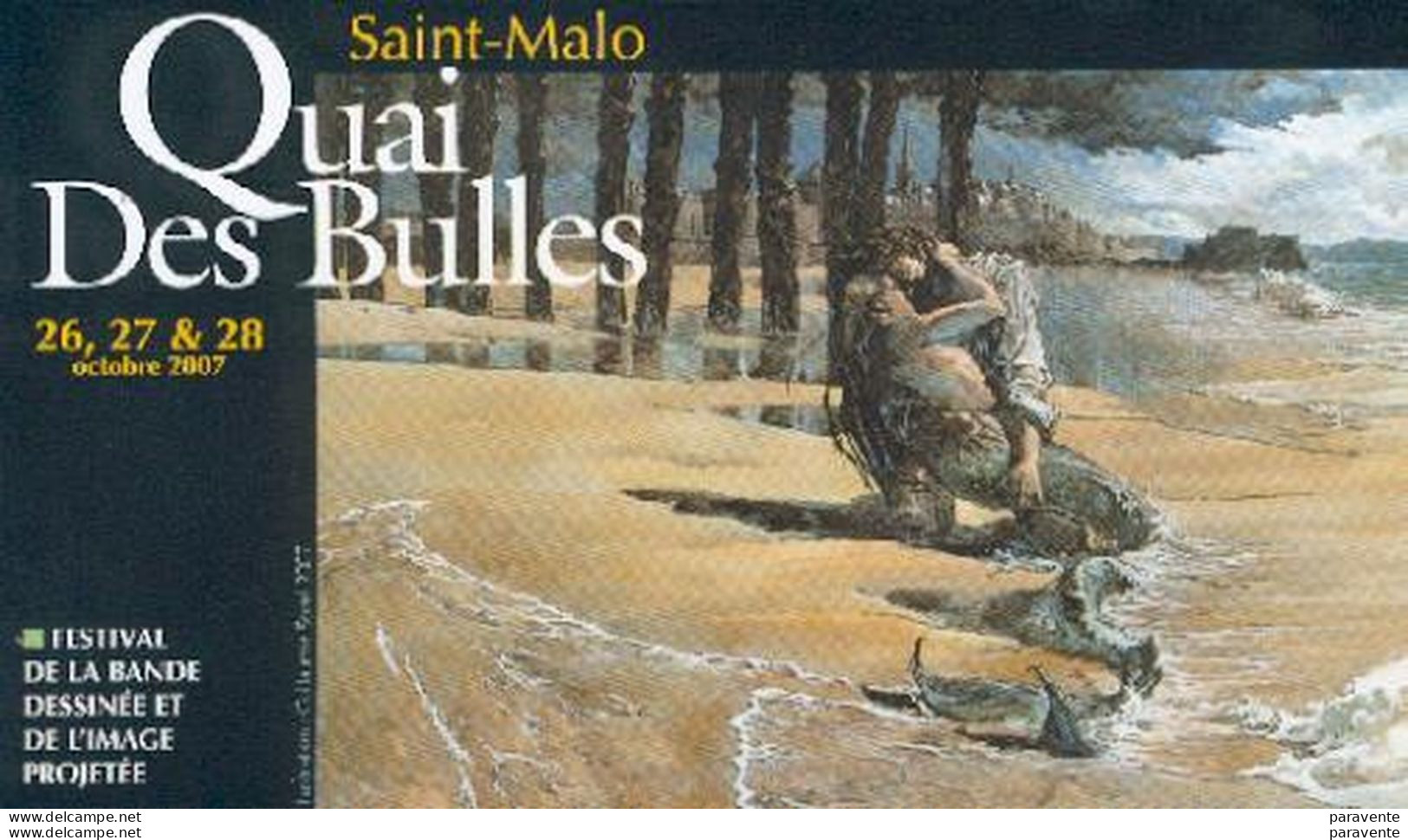 SOREL : Carte Salon Bd SAINT MALO 2007 - Tarjetas Postales