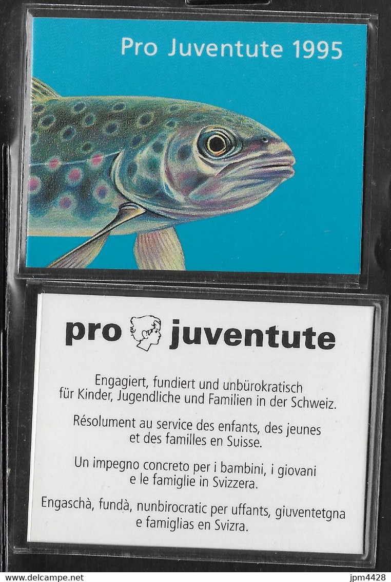Suisse 1995 Carnet C1495  - Pro Juventutet Complet, Neuf **,   Bon état - (*) - Booklets