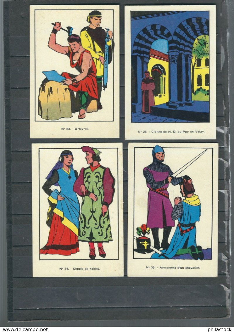 Lot De 28 CP De La Série Collection Colibri Biscuits Biscottes Pons La France à Travers Les âges - Contemporain (à Partir De 1950)