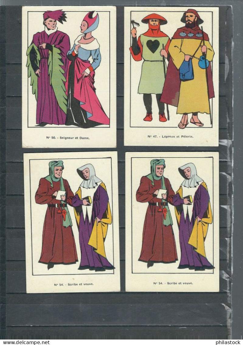 Lot De 28 CP De La Série Collection Colibri Biscuits Biscottes Pons La France à Travers Les âges - Contemporain (à Partir De 1950)