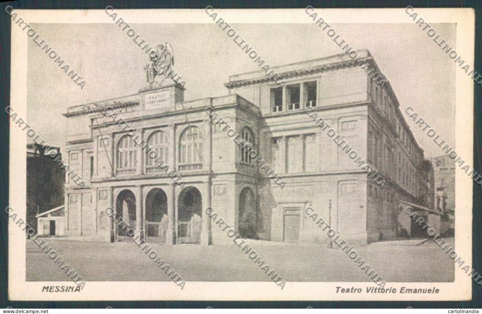 Messina Città Teatro Cartolina ZB9584 - Messina