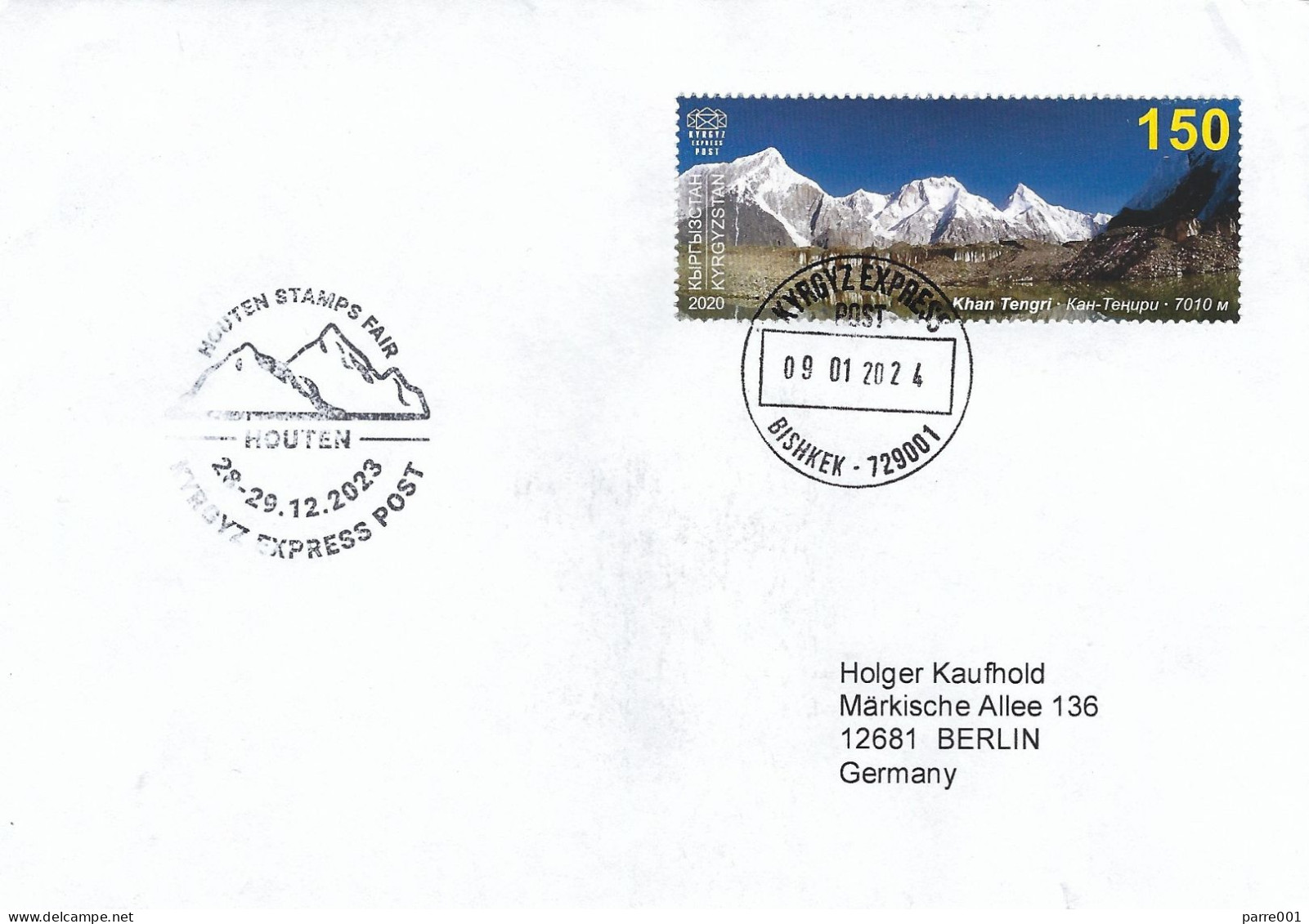 Kyrgyzstan 2024 Bishkek Second Highest Mountain Khan Tengri Cover - Kirghizistan