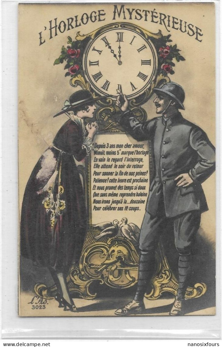 MILITARIA. HUMORISTIQUES. L HORLOGE MYSTERIEUSE - Humour