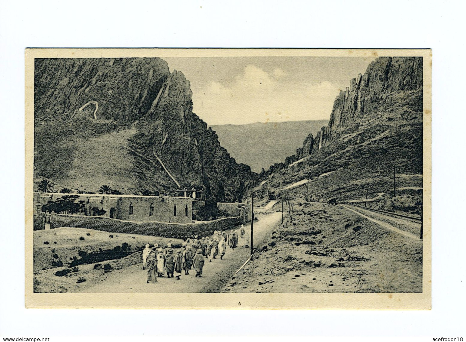 Algérie - Entrée Des Gorges D'El-Kantara - Escenas & Tipos