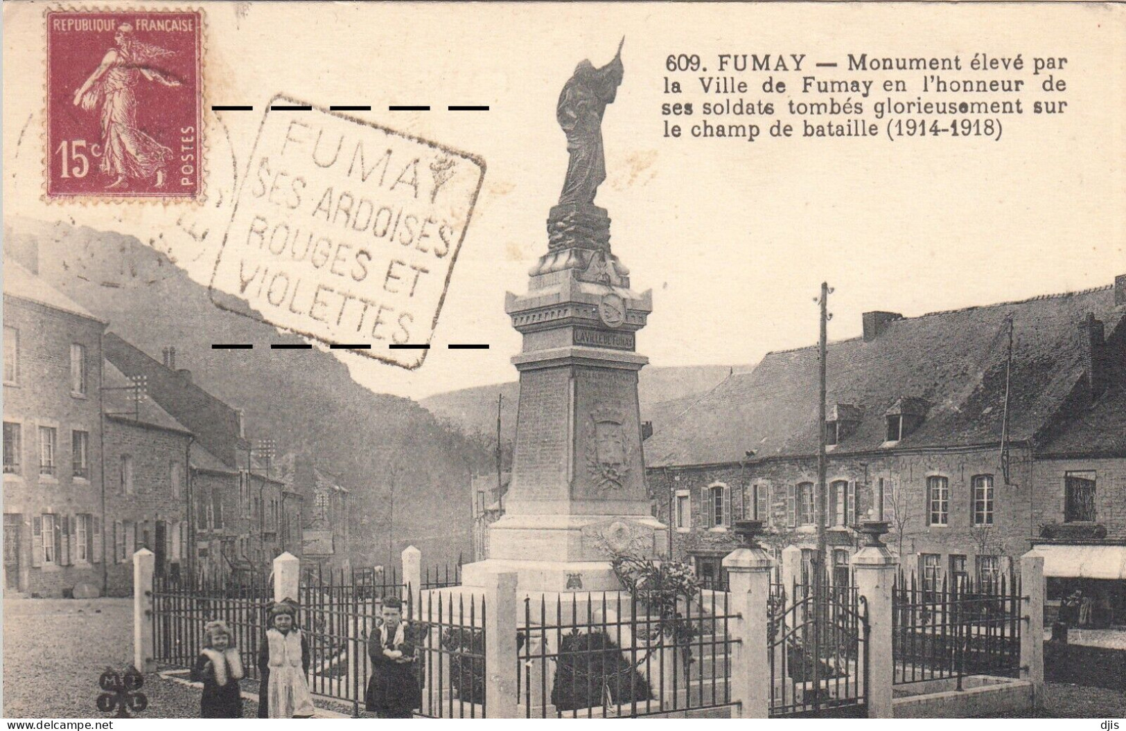 Fumay Monument Ardoisiere Ardennes - Fumay