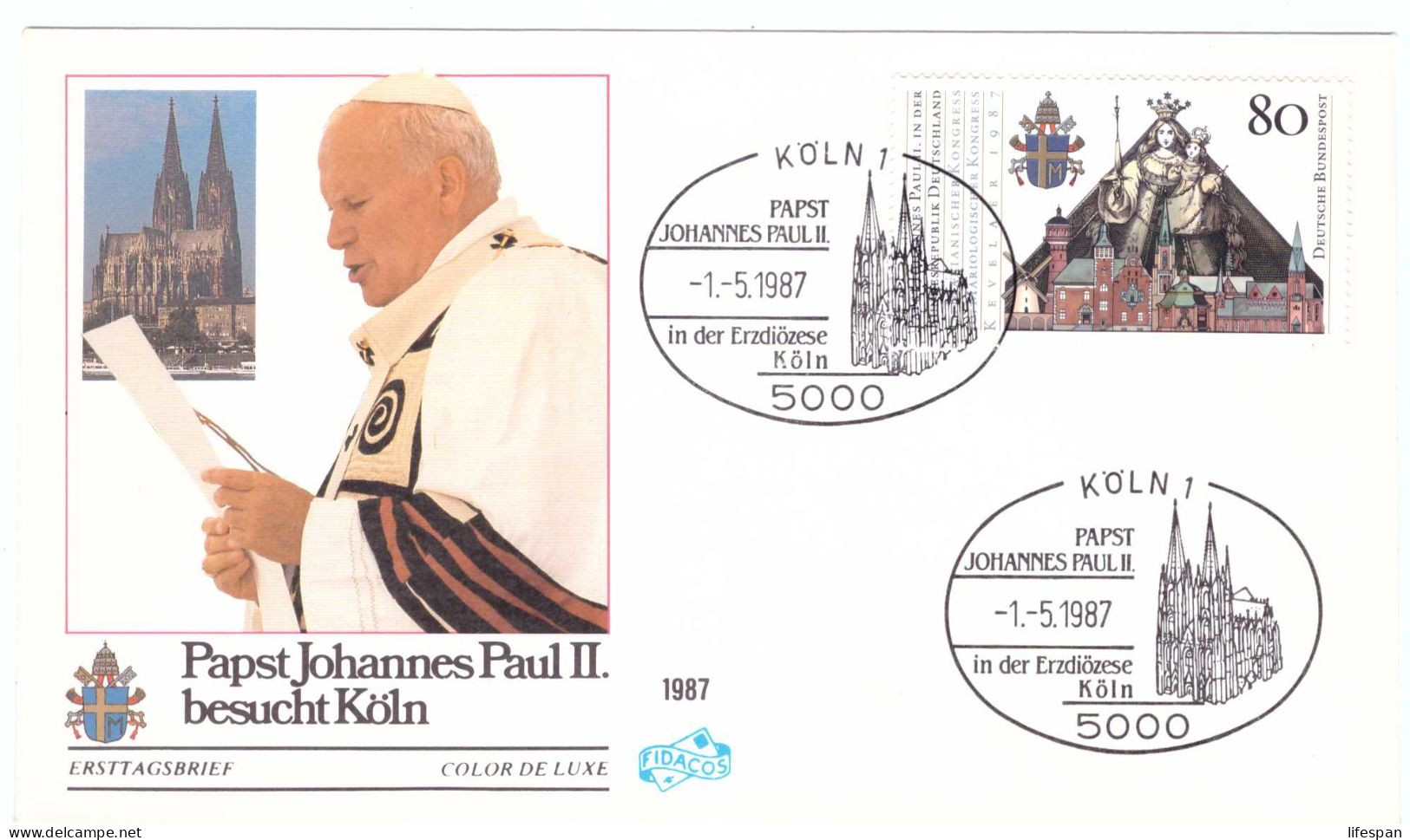 F1 LOT 11 Envelopes With Pope Paul II - Ask For Discount - Papas