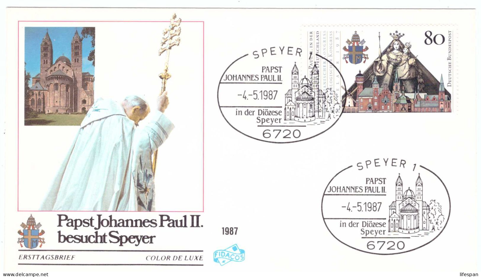 F1 LOT 11 Envelopes With Pope Paul II - Ask For Discount - Papas