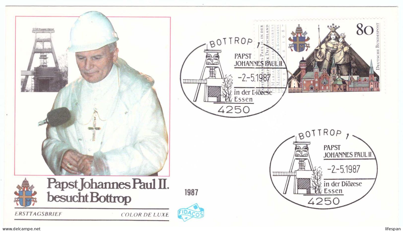 F1 LOT 11 envelopes with Pope Paul II - ask for discount