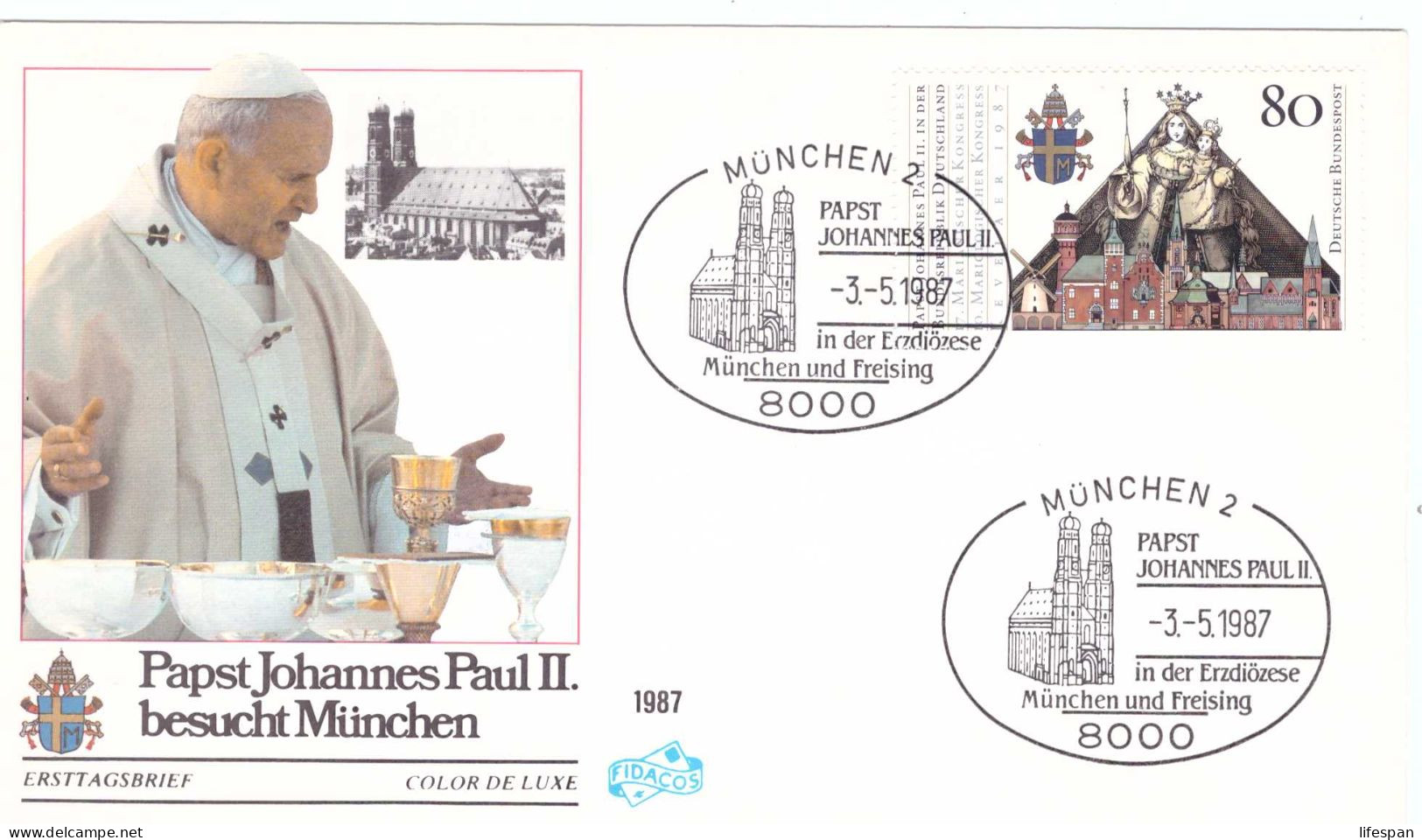 F1 LOT 11 envelopes with Pope Paul II - ask for discount