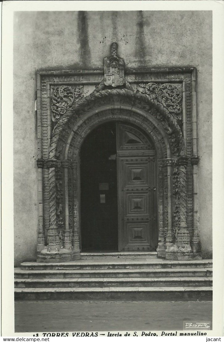 Portugal - Torres Vedras - Igreja De S. Pedro - Portal Manuelino - Loty Passaporte - Lisboa