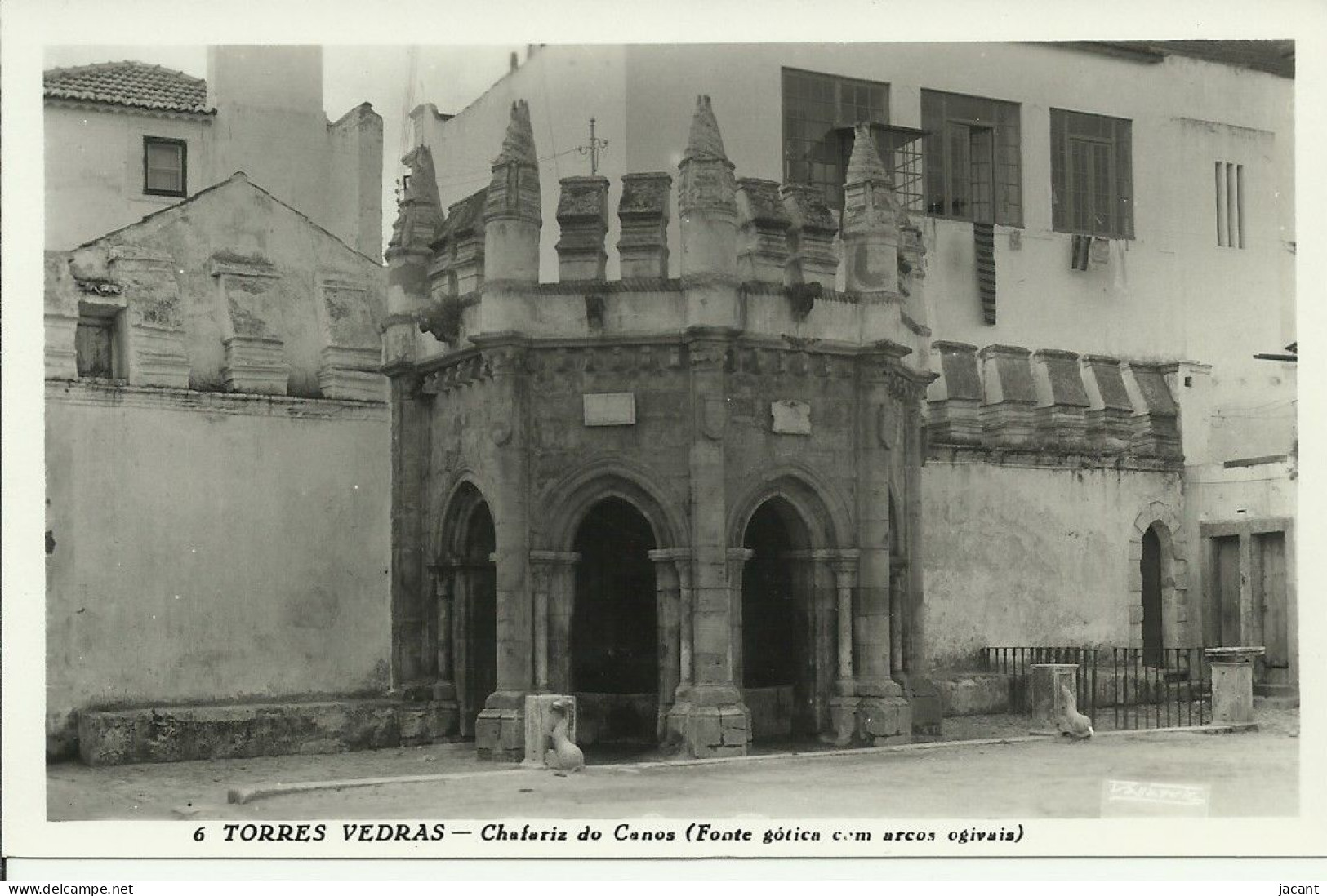 Portugal - Torres Vedras - Chafariz Do Canos - Fonte Gótica - Loty Passaporte - Lisboa