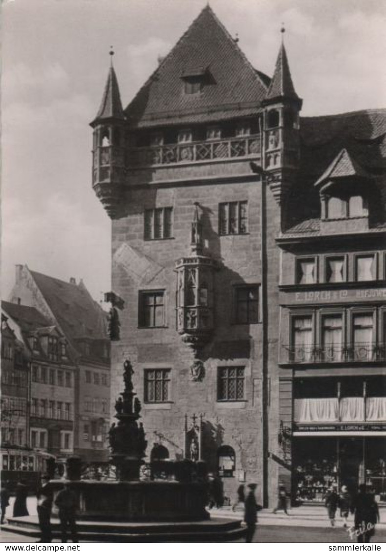 68075 - Nürnberg - Nassauerhaus Und Tugendbrunnen - Ca. 1965 - Nuernberg