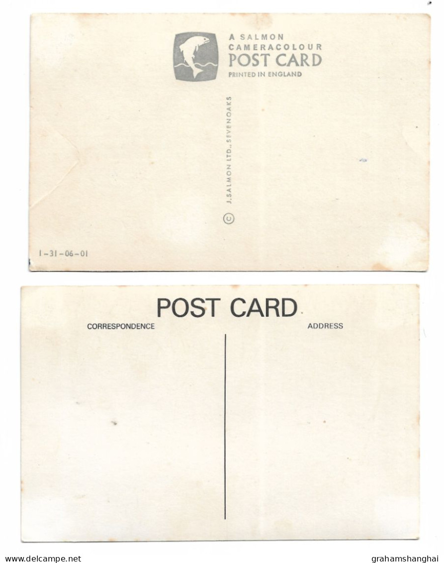 2 Postcards Lot UK Suffolk Kersey The Ford & The Splash And Church Unposted - Autres & Non Classés
