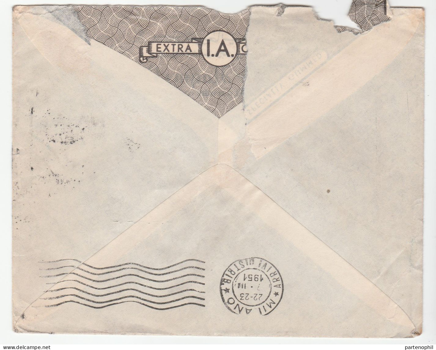 Egypte Aegypthen Egitto 1951  - Postal History  Postgeschichte - Storia Postale - Histoire Postale - Lettres & Documents
