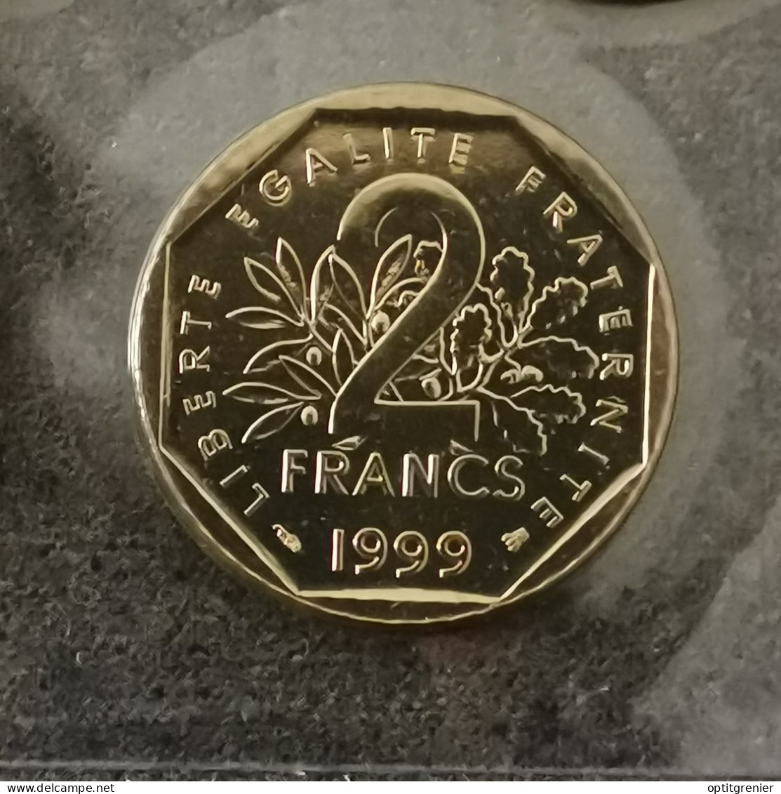 2 FRANCS 1999 BU SEMEUSE 25500 EX. / SCELLEE DU COFFRET / FRANCE - 2 Francs