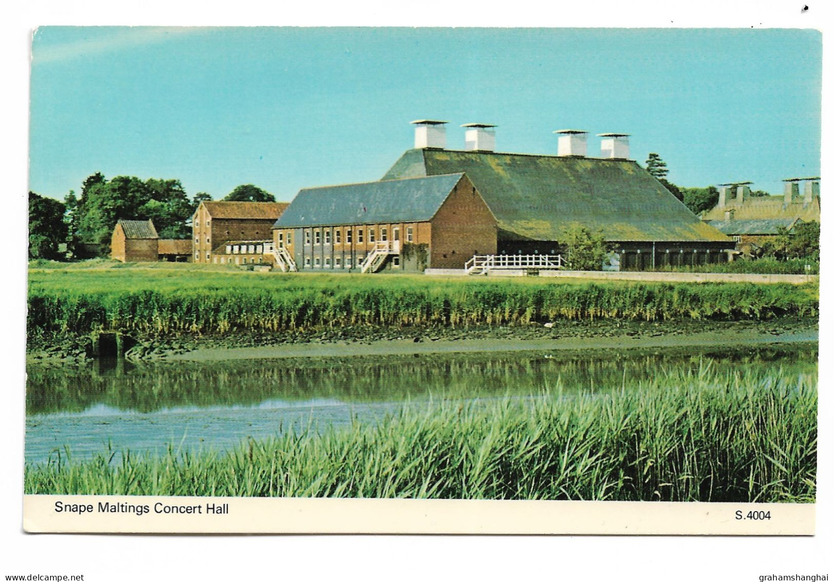 Postcard UK England Suffolk Snape Maltings By Dennis Unposted - Sonstige & Ohne Zuordnung