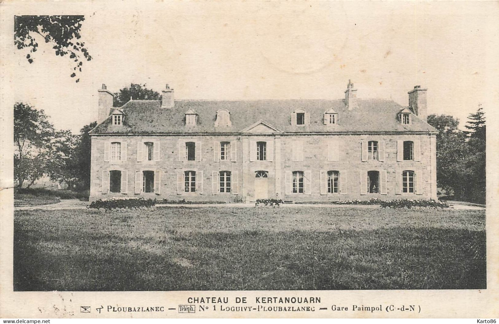 Ploubazlanec * Le Château De Kertanouarn - Ploubazlanec
