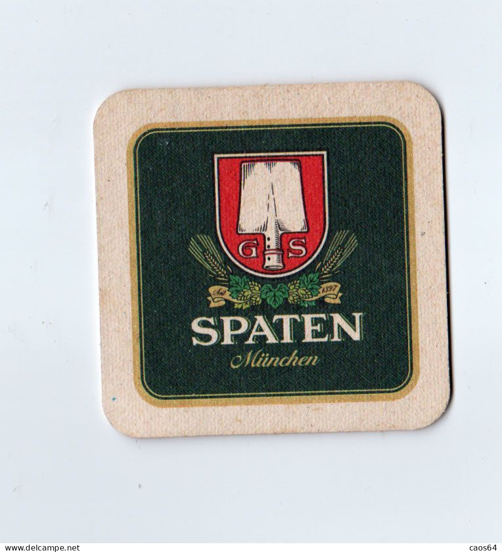 SPATEN BEER  Sottobicchiere 9 X  9 Cm Sotto Boccale - Sotto-boccale