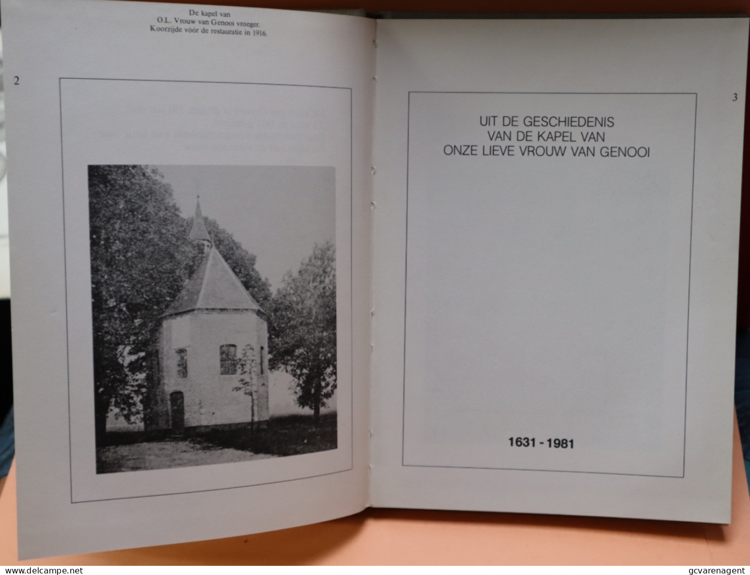 BOEKJE ) 'T  KEPELKE VAN GENUË 1981 ( WIJK IN VENLO )  HARDE KAFT GEBRUIKTE STAAT-  64 BLZ - 23 X 17 CM - Venlo