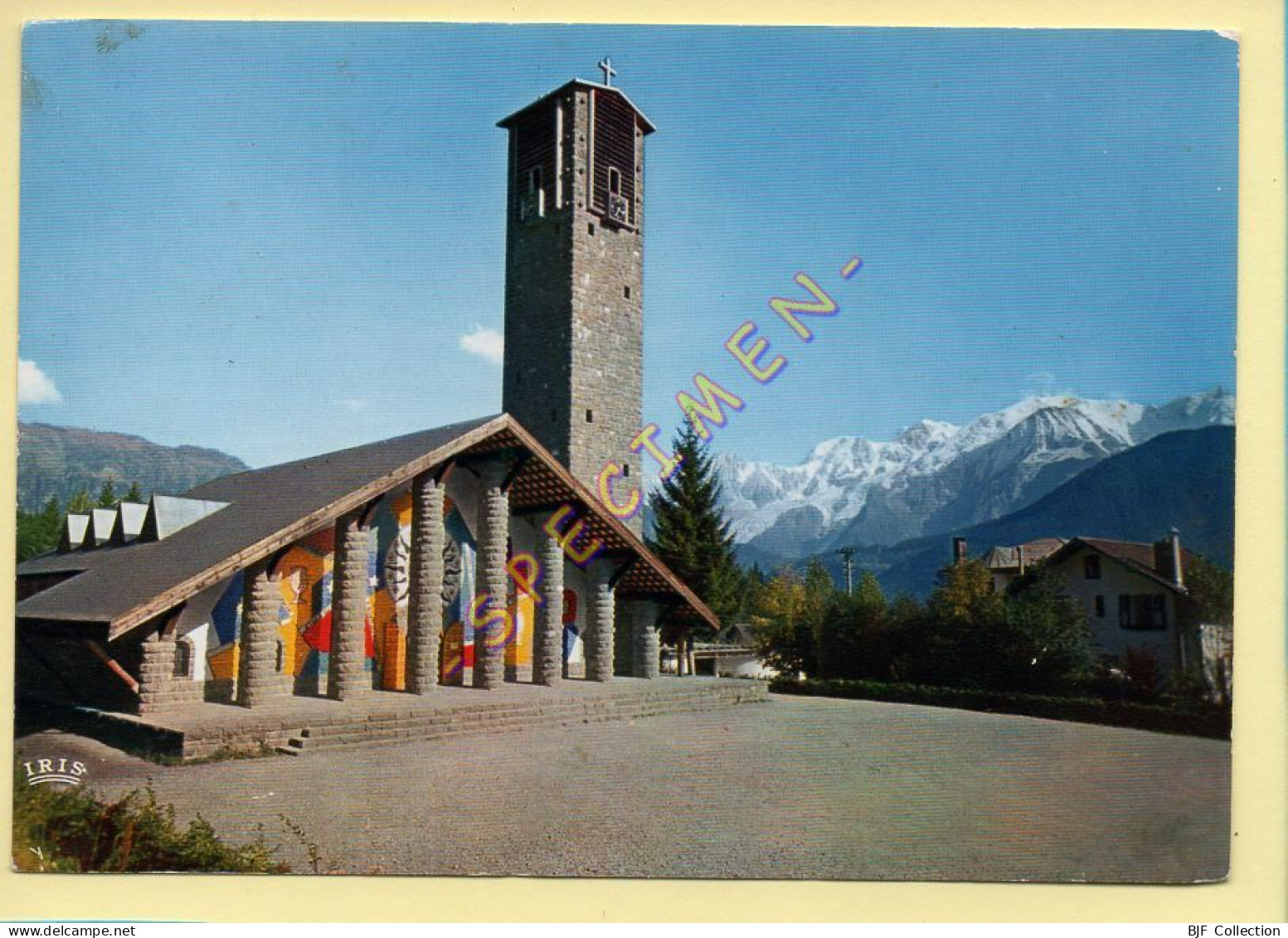 74. PLATEAU D'ASSY – Notre-Dame De Toute Grâce – Les Aiguilles De Chamonix Et Le Mont-Blanc / CPSM - Passy