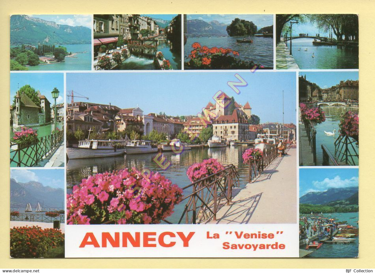74. ANNECY – La Venise Savoyarde – Multivues  (animée) (voir Scan Recto/verso) - Annecy-le-Vieux