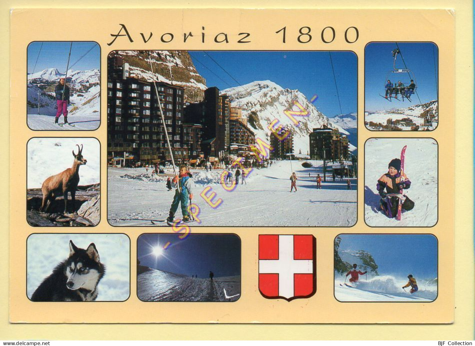 74. AVORIAZ – Multivues – Blason (animée) - Avoriaz