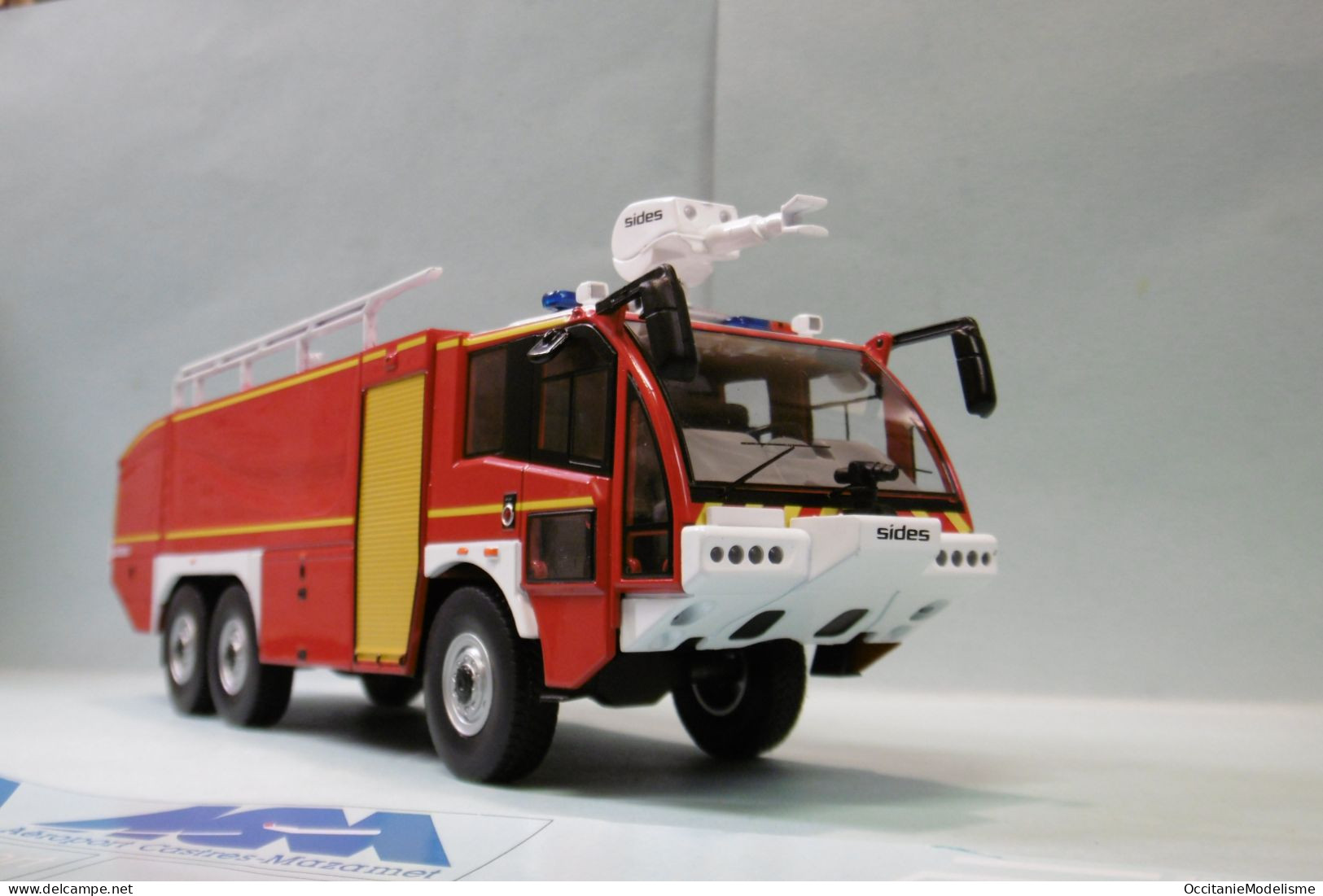 Odeon - SIDES Sentinel S3X VMA Pompiers Aéroport Réf. 121 NBO Neuf 1/43 - Altri & Non Classificati