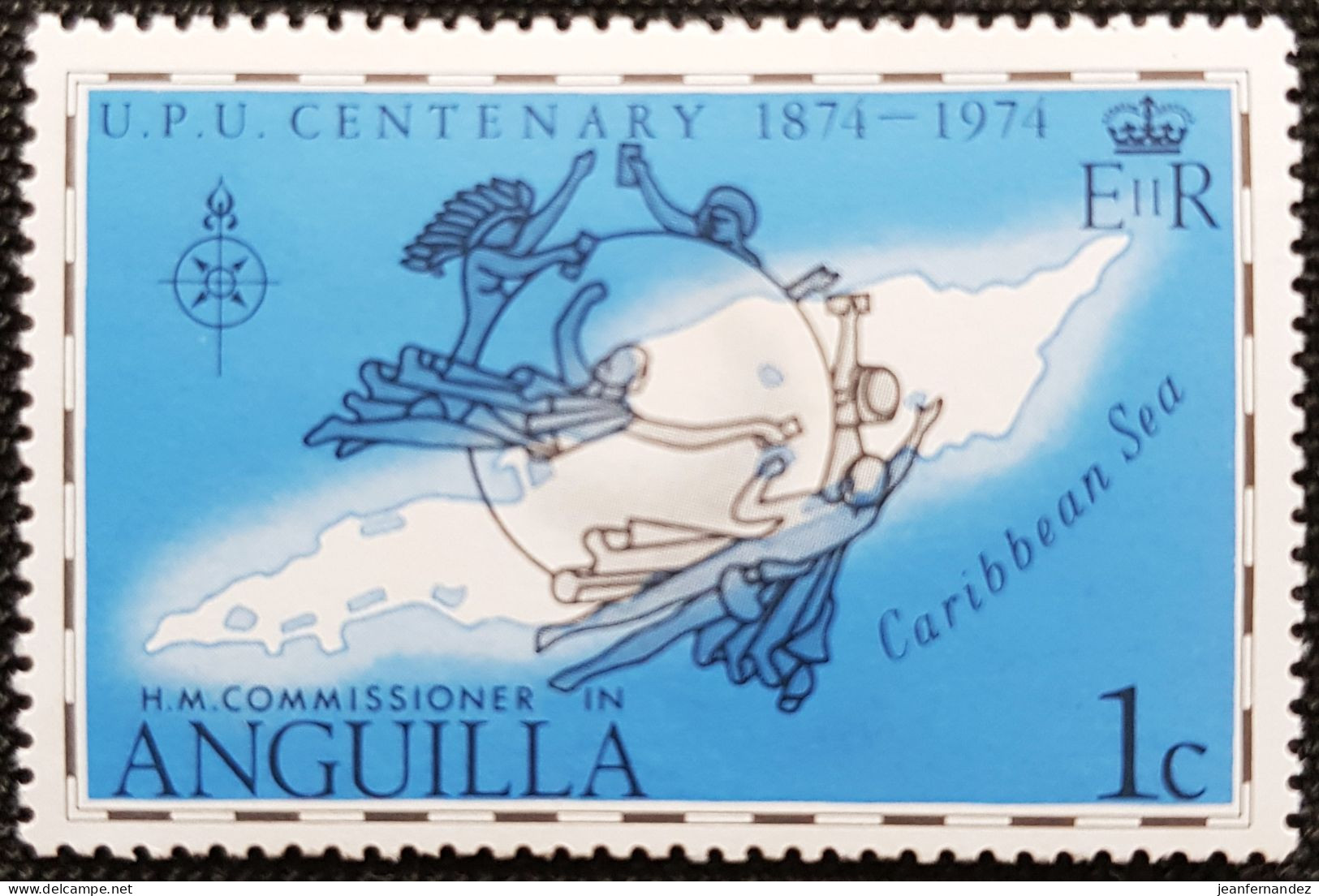 Anguilla 1974 The 100th Anniversary Of The Universal Postal Union (UPU)  Stampworld N° 198 - Anguilla (1968-...)