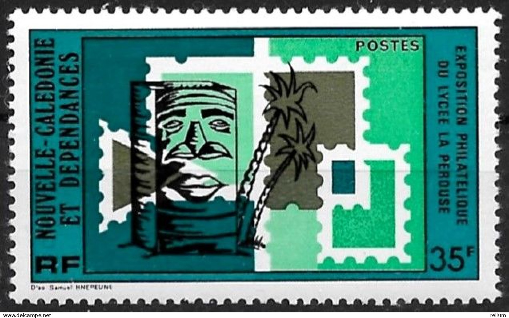 Nouvelle Calédonie 1977 - Yvert N° 411 - Michel N° 595  ** - Unused Stamps