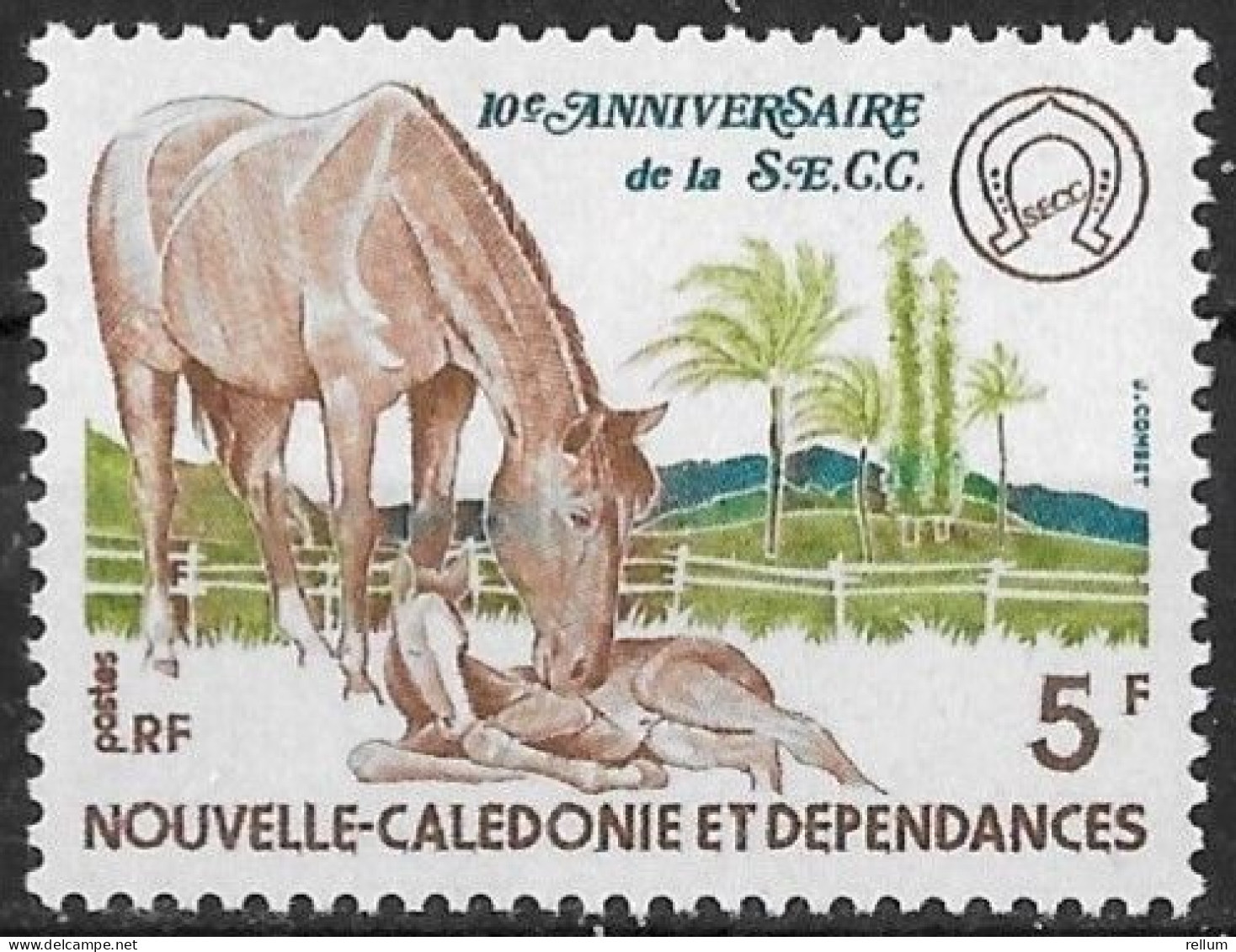 Nouvelle Calédonie 1977 - Yvert N° 415 - Michel N° 602  ** - Unused Stamps