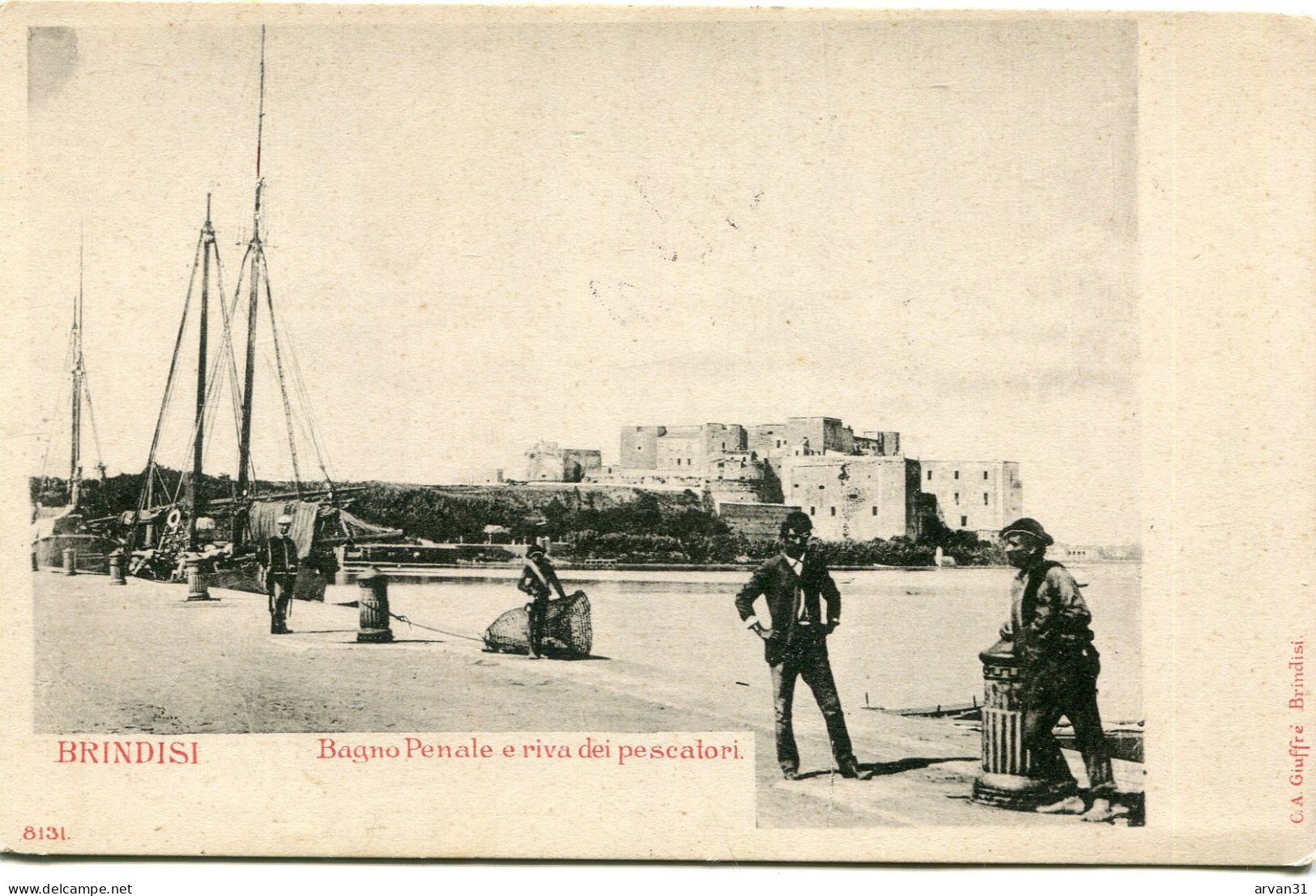 B R I N D I S I  -   BAGNO PENALE E RIVA Dei PESCATORI - - Brindisi