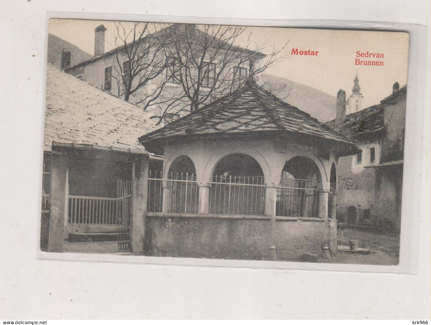 BOSNIA AND HERZEGOVINA MOSTAR Nice Postcard - Bosnie-Herzegovine