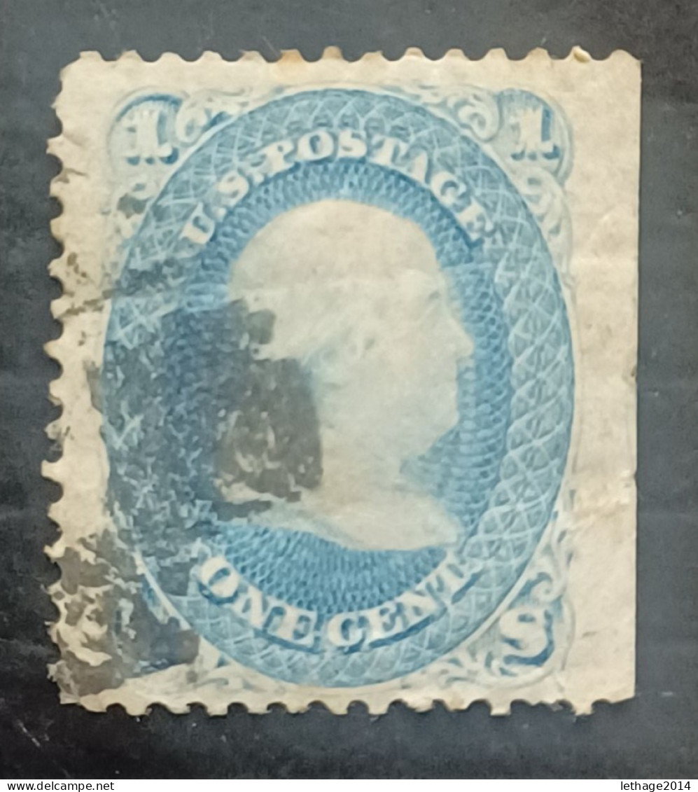 UNITED STATE 1861 FRANKLIN SC N 63 ( READ THE EXPLANATION BELOW) - 1861-65 Etats Confédérés