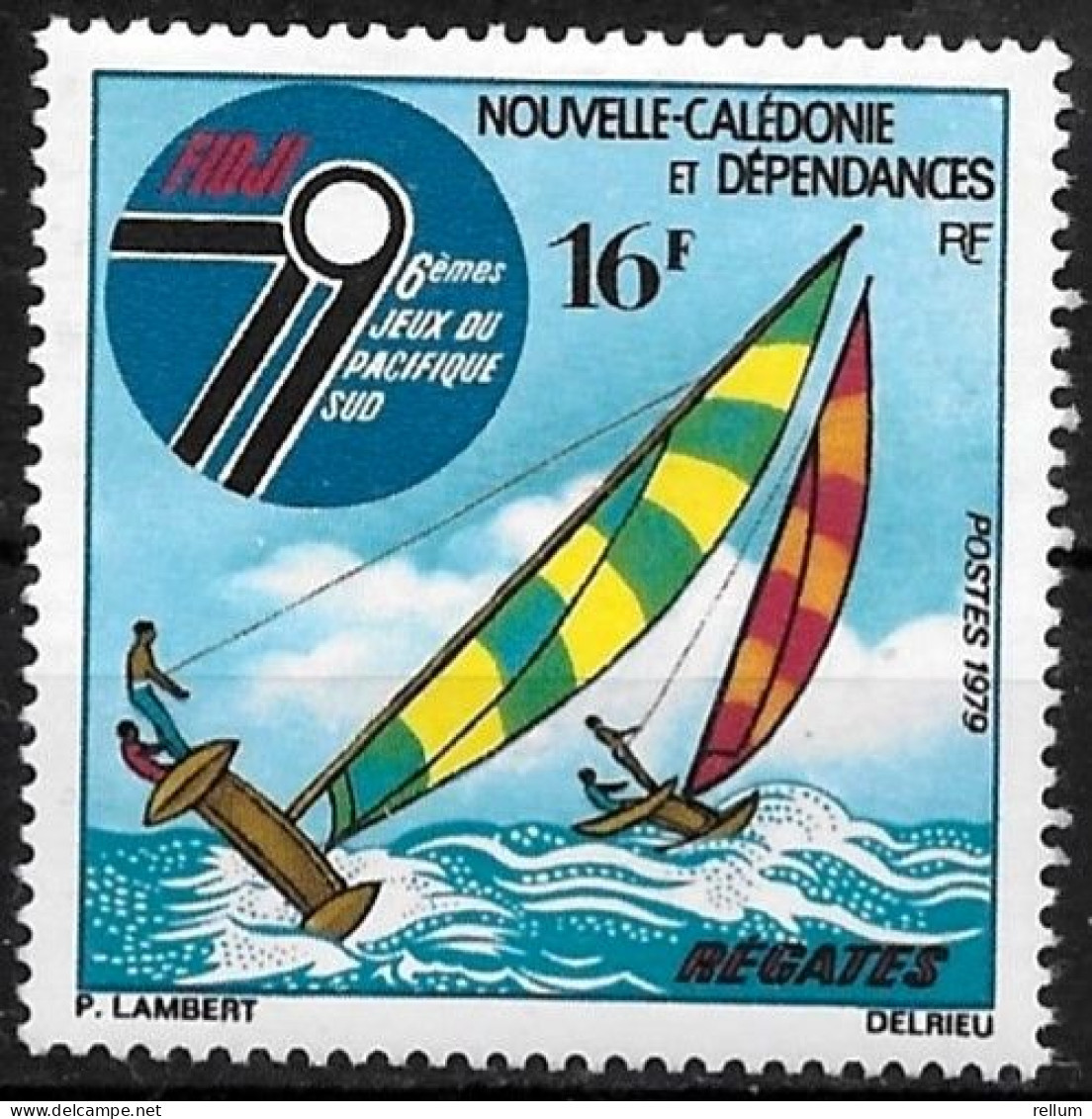 Nouvelle Calédonie 1979 - Yvert N° 430 - Michel N° 633 ** - Unused Stamps