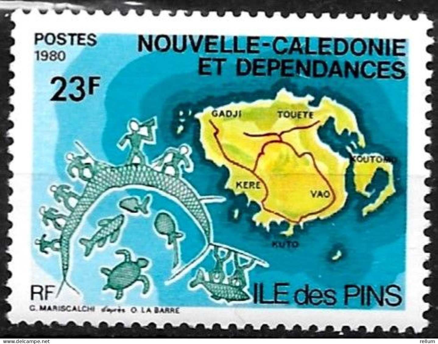 Nouvelle Calédonie 1979 - Yvert N° 435 - Michel N° 641 ** - Neufs