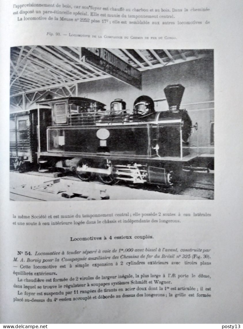 Revue Générale des Chemins de Fer et des Tramways - 1er Semestre 1911 - Relié - TBE  Grand livre  Voir annonce