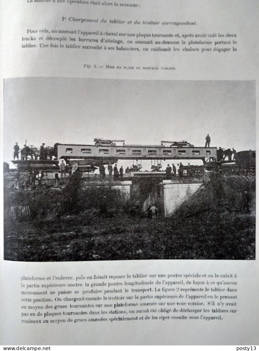 Revue Générale des Chemins de Fer et des Tramways - 1er Semestre 1911 - Relié - TBE  Grand livre  Voir annonce