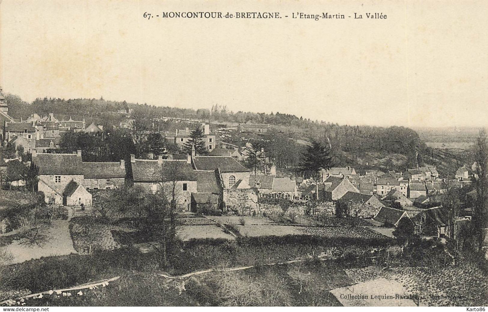 Moncontour De Bretagne * L'étang Martin Et La Vallée - Moncontour