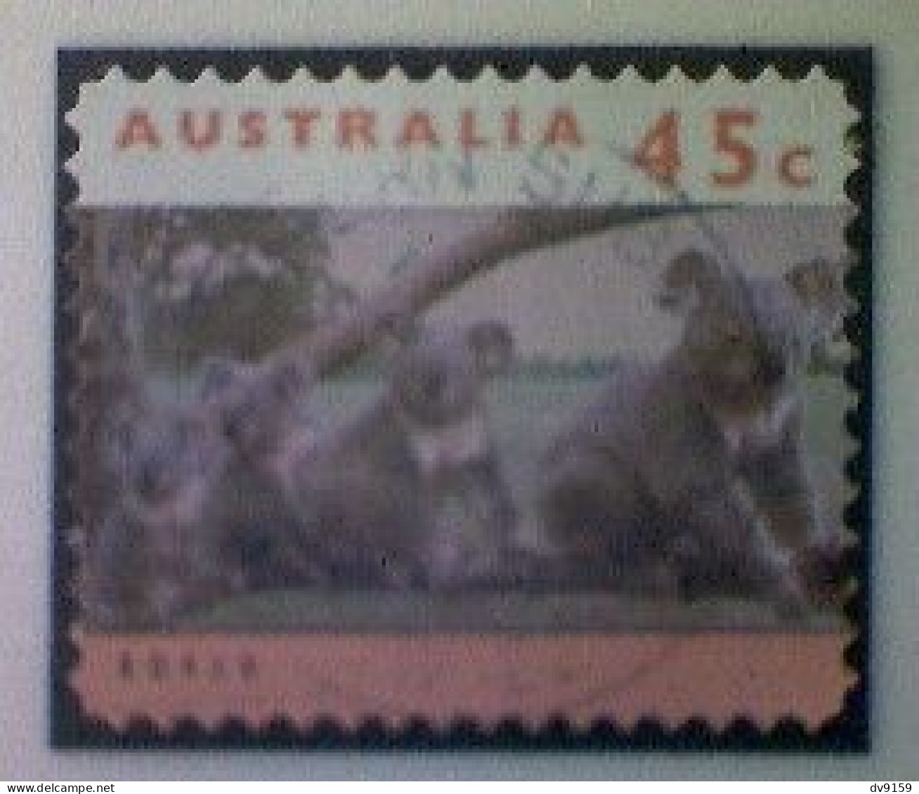 Australia, Scott #1294C, Used (o), 1995, Wildlife Series, Koala Family, 45¢, Orange And Multicolored - Used Stamps