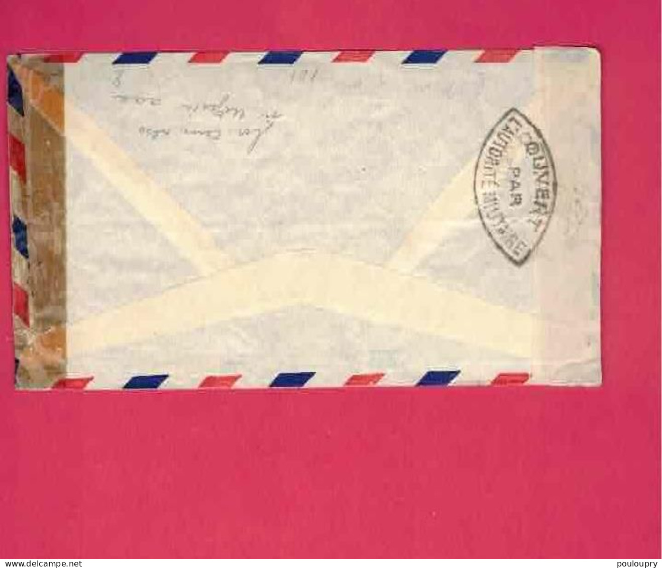 Lettre De 1943 Pour Les USA EUAN - YT N° 255, 256 Et 259 En Bloc De 4 - Série De Londres - Covers & Documents