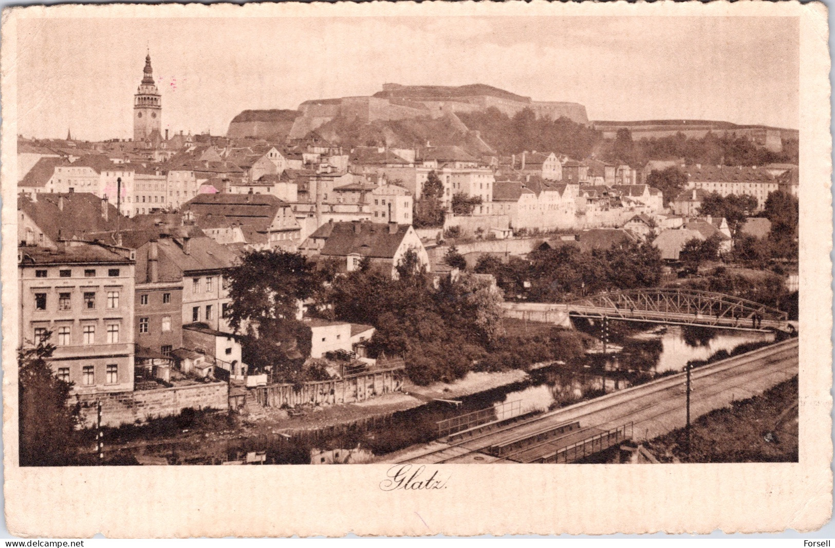 Glatz (Kłodzko, Poland) (Feldpost Stempel 1915: “Von Der Armee Im Felde” “Überprüft”) - Schlesien