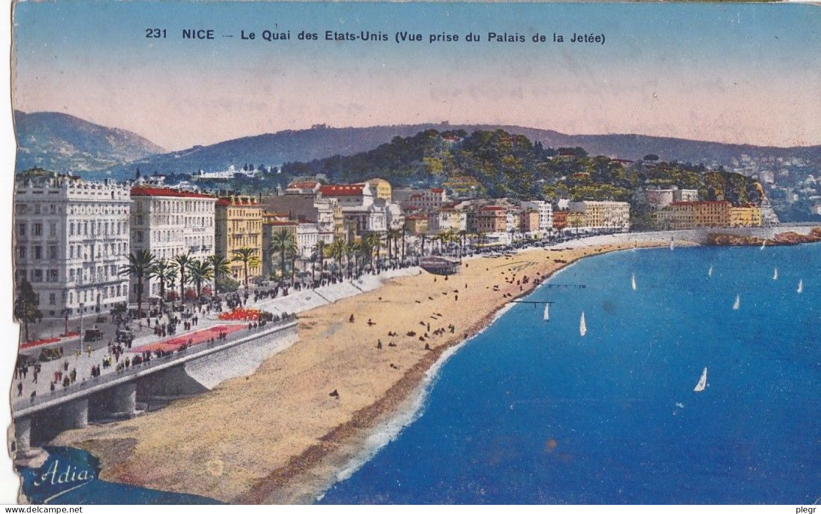 0-06088 01 00 - NICE - LOT DE 260 CARTES ENVIRON